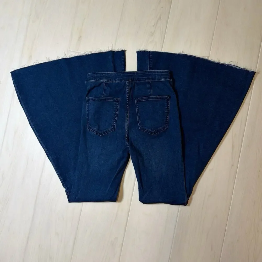 Free People Just Float on Flare Jeans - Picture 7 of 8